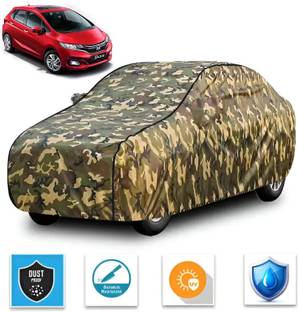 FABTEC Car Cover For Honda Jazz (With Mirror Pockets)
