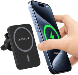 Bestor 15 W 2.4 A Wireless Mobile Charger with Detachable Cable