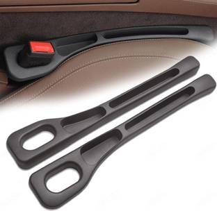 LAVITRA Car Seat Side Gap Filler Slot for Storing Phone Cards & Coins, Side Gap Plug Car Bottle Holder