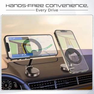 SKOON Car Mobile Holder for Magnetic, Dashboard, Windshield, Anti-slip