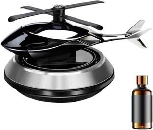 Auto Ryde Solar Powered Rotating Helicopter CAR Air Freshener Car Freshener Refill Solar Powered Car Perfume Diffuser | Helicopter Design, Auto Rotation