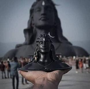 SHAKTIII ADIYOGI Idols for Car Dashboard, Home Décor Decoration & Gifting Purpose Car Hanging Ornament