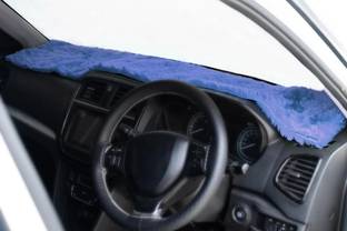 wheelyfine Car Dashboard Protection Cloth Blue Colour Dashboard Protection for Car Car Dashboard Cover