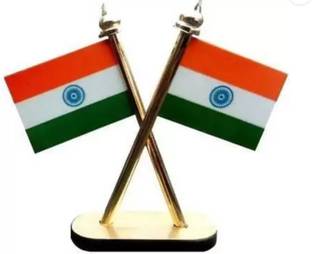 Sitrus Best Quality indian Flag Double Sided Wind Car Dashboard Flag Flag Car Dashboard Cover