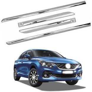 Shopone s/b full crome universal for Baleno Chrome Maruti Baleno Side Garnish