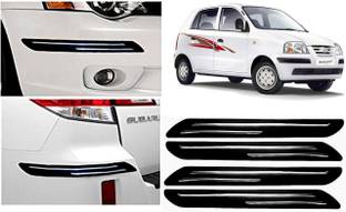 Auto Kite Plastic, Silver Plated Car Bumper Guard