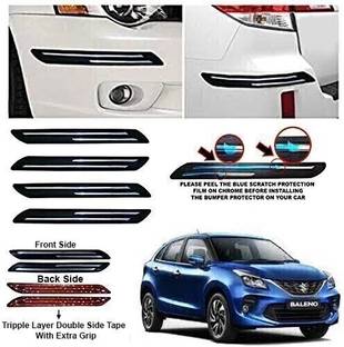 FABTEC Microfibre, Stainless Steel Car Bumper Guard