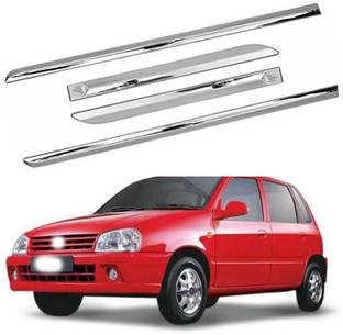 Shopone s/b full crome universal for Zen Chrome Maruti Zen Side Garnish