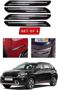 RONISH Microfibre, Silicone, Stainless Steel, Rubber Car Bumper Guard
