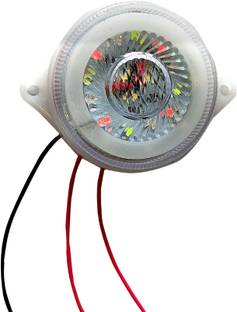 Steko (6CM) 15 Led DC 12V 2 IN 1 Windmill Style, White and Multicolor Changing Light Car Fancy Lights