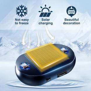 AVX AUTO Car Windshield Rearview Mirror Anti-Fog / Antifreeze Snow Melting Instrument Car Fancy Lights