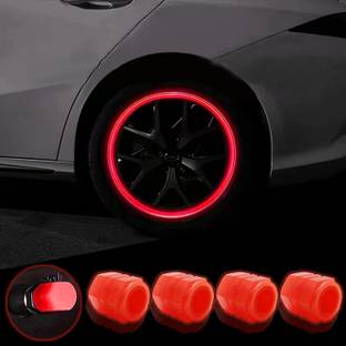 NANDI MART Plastic Tyre Valve Cap for Car