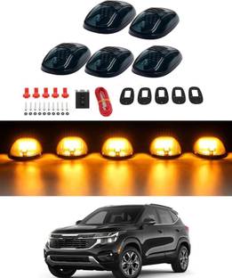 AYW Amber/12V Car Roof 5Pcs Mouse Light For SUV,Jeep,Car-Seltos Kia 2024 Fog Lamp Car, Truck, Van LED for Kia (12 V, 55 W)