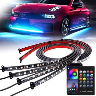 EliteAuto WaterProof Car UnderBody Chassis Light ,Remote Control car Light (4PCS+Remote) Car Fancy Lights