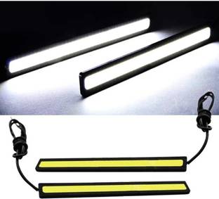 Delhismart New-White drl Lights@11 Car Fancy Lights