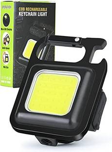 Ride2joy Keychain LED Flashlight Cob Rechargeable Mini Flashlight Car Fancy Lights