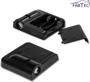 CARZEX Wireless Logo Door Shadow Light for All Mahindra Cars Car Fancy Lights