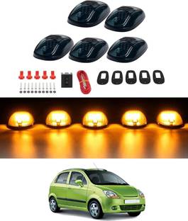 MATIES 12V/Amber Car Roof Mouse Light Set of 5(Car,Jeep,SUV,Truck)Spark Chevrolet 2010 Headlight Car, Truck, Van LED for Chevrolet (12 V, 55 W)