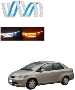 SPREADX Car Headlight Led Strip White DRL Daytime Light 12v For Honda City ZX Car Fancy Lights