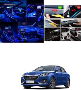 PECUNIA LED EL Wire Neon Cool Light Lamp Kit String Strip Interior Trim Dash 141 Headlight Car, Motorbike LED for Maruti Suzuki (12 V, 12 W)