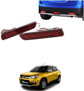 Amabu Car rear reflector bumper led DRL brake light for vitara brezza Car Fancy Lights
