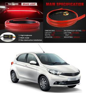 PROEDITION LED Brake Light Strip Light Third brake 5 Function ForTurn Signals For Tiago Car Beading Roll For Bonnet, Bumper, Trunk