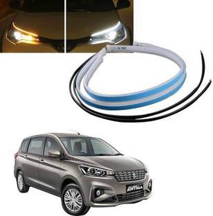 CCE 100 CM Flexible White DRL Light For Cars & Bikes (Set of 2)_002 Car Fancy Lights Car Fancy Lights