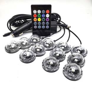 LIU HJG Multicolor Wireless Remote Control Atmosphere Starlight Car Fancy Lights