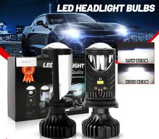 LOVMOTO H4/9003/HB2 LED Headlight Bulbs with Mini Projector Lens Canbus Hi/Lo Beam sg180 Car Fancy Lights