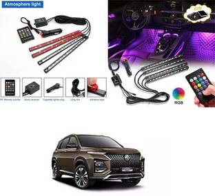 Auto Emporium Hub 12V Music Car Strip ATM Lamp Light For Car Interior Under Dash Lighting Kit Car Fancy Lights