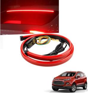 KOZDIKO 90CM Rear Windshield Brake Strip Warning Light Red Color For ECOSPORT Car Fancy Lights