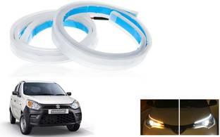 SHOP4U Waterproof 60 CM Flexible Ultra-Fine Daytime DRL Running Alto 800 Tour Car Fancy Lights