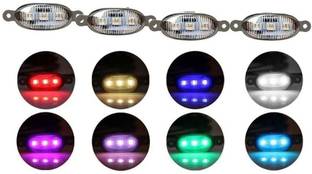 Cloudsale RGB Grill Light 4Lens Car Fancy Lights