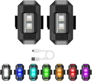 FABTEC Drone Signal Warning Light for Car/Bike/Bicycle Bike Helmet with Different Light Car Fancy Lights
