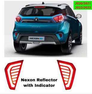 AUTOMOZEXO TATA NEXON 2020,2021,2022,2023 REAR BUMPER LIGHT MATRIX STYLE Car Fancy Lights