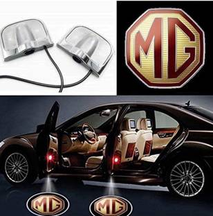 JUST MOD MG Brand Logo Car Door Projector Light Car Fancy Lights (Blue) Car Fancy Lights