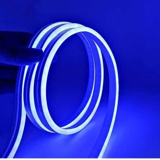 Wizzo {5 Meter} BLUE DC 12 Volt Cuttable LED Neon Flexible LED Light Strip 50 Watt Car Fancy Lights