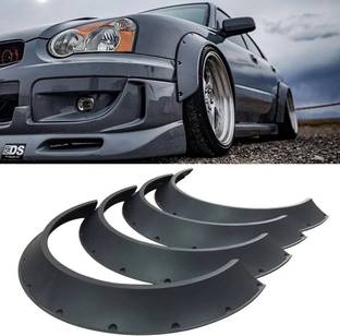 Auto MT 4PC, Universal Car Wheel Arch Fender-Flare Protector 3.5"/890mm BodyKit for Car Car Flywheel