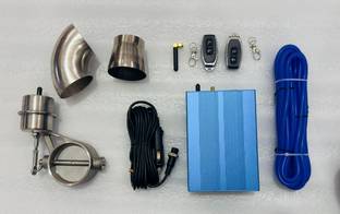 AUTO MT Valvetronic Electric Exhaust-Vacuum Pump 63mm 2.5Inch Universal Valve Cutout Kit Spring Leaf