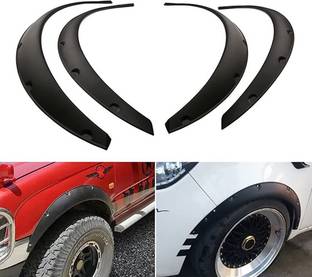 Auto MT 4PC Fender Flares 3.5"/890mm Car Wheel Fender Flares Flexible Body for All Car. Car Flywheel