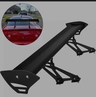 Auto MT Car GT Rear Wing Spoiler, 44" Universal Aluminum Alloy Adjustable Hatch Back. Car Flywheel