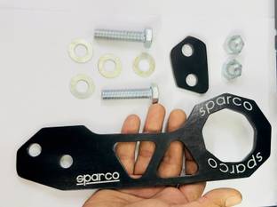 Auto MT BLACK SPARCO JDM Racing Rear Tow Hook Rear Japanese STYLE Car Auto Trailer Rear Car Flywheel