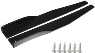 Auto MT 2PC ABS 75CM Side Bumper Splitter Car Side Chin Bumper Body Kit Splitter Spoiler Car Flywheel