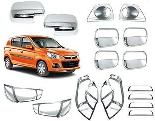 Autxin chome kit alto k10 2014- 2022 Chrome Maruti Alto K10 LX Side Garnish