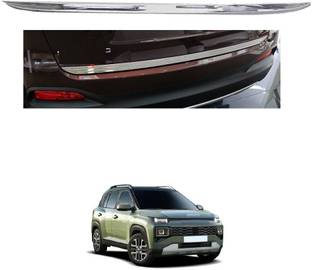 Suprozo Car dicky garnish stainless steel chrome shine rust proof for Hyun dai Exter Chrome, Glossy Hyundai NA Rear Garnish