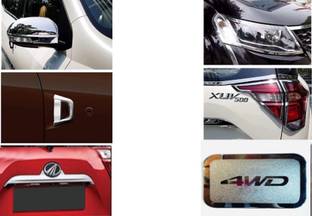 SNTP Exterior Chrome Accessories Combo Kit XUV 500 Type 3 (2018-Present) Set of 16Pcs Chrome Mahindra XUV 500 Rear Garnish