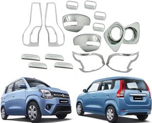 ACE Exterior Chrome Accessories Combo Kit PP02 Chrome Maruti WagonR Rear Garnish