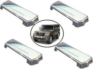 Autxin Exterior Handle Door Latch Chrome Cover Garnish For BOLERO ALL MODELS Chrome MAHINDRA Bolero Side Garnish