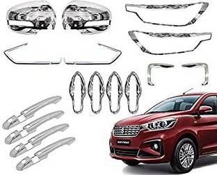 Autxin Exterior Chrome Accessories Combo Kit for Ertiga 2018 Model Onwards Chrome Maruti Ertiga Front Garnish
