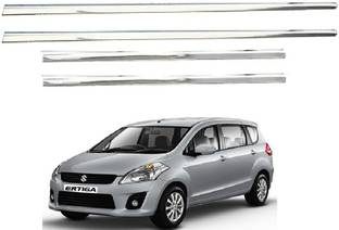 AutoZeal Lower Window Garnish (Chrome) Set of 4 For Maruti Old Ertiga All Model Chrome Maruti Ertiga Side Garnish